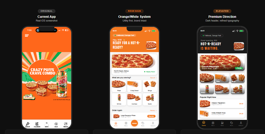 Little Caesars Redesign